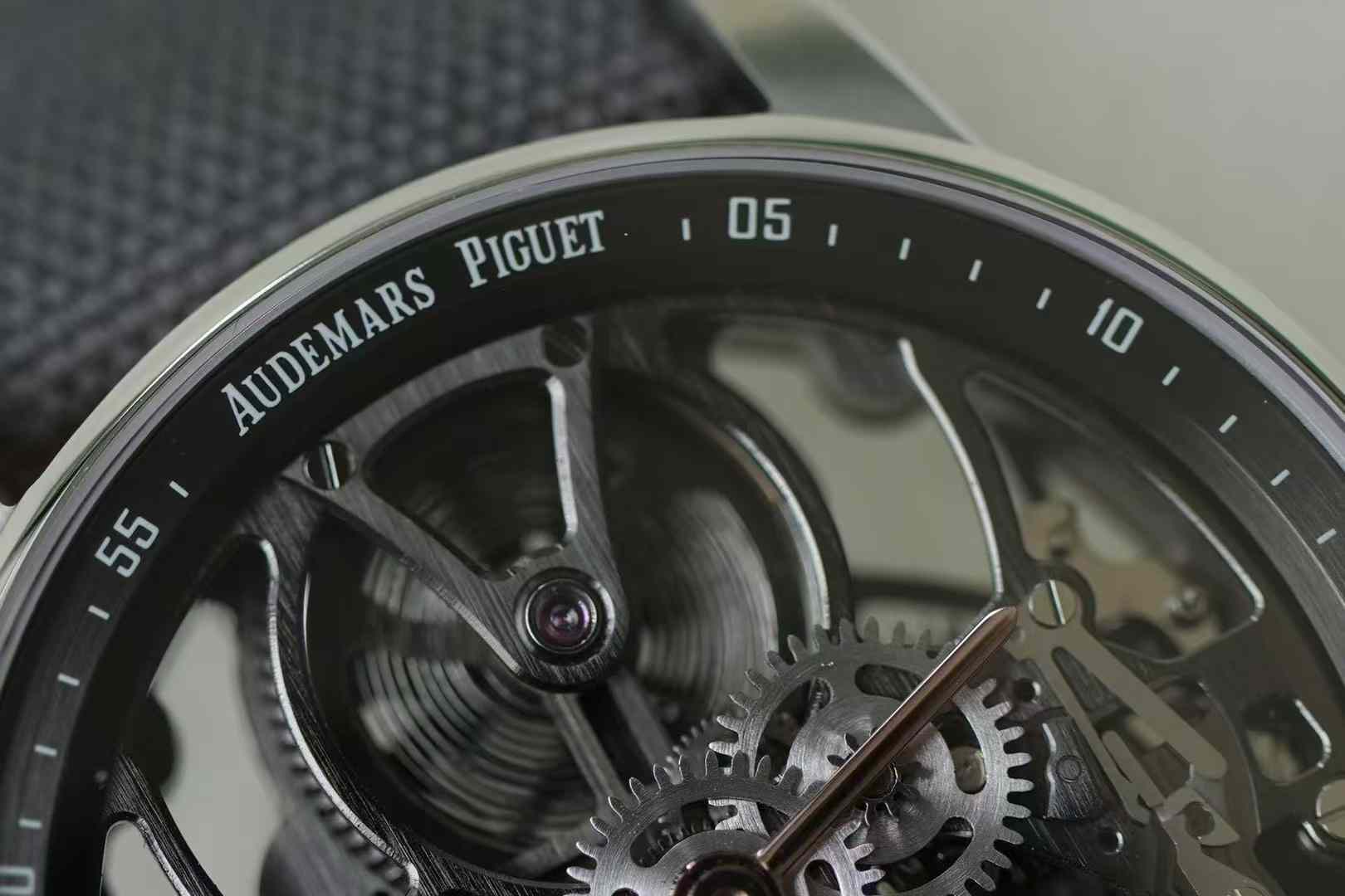 Audemars Piguet-Code11.59 26600CR 41mm Stainless Steel/Nylon Skeleton Dial APPF AP2948 Toubillon Maual - Image 12