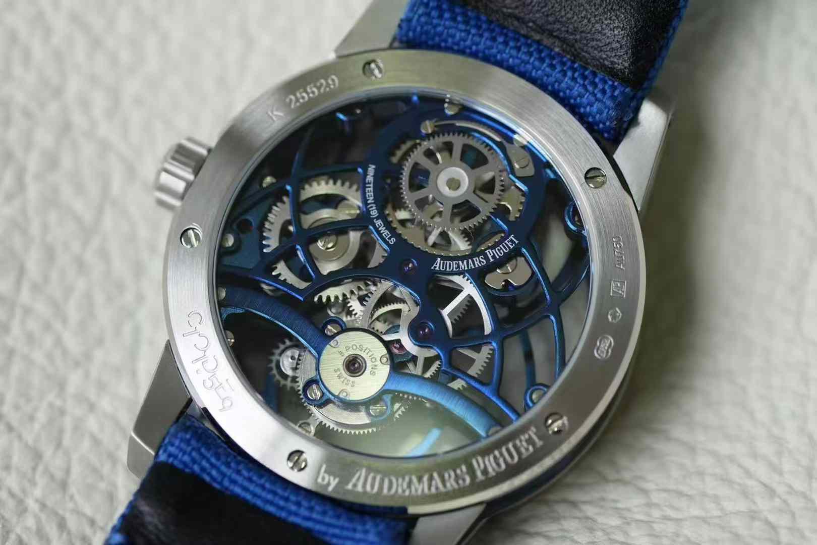 Audemars Piguet-Code11.59 26600CR 41mm Stainless Steel/Nylon Skeleton Dial APPF AP2948 Toubillon Maual - Image 16