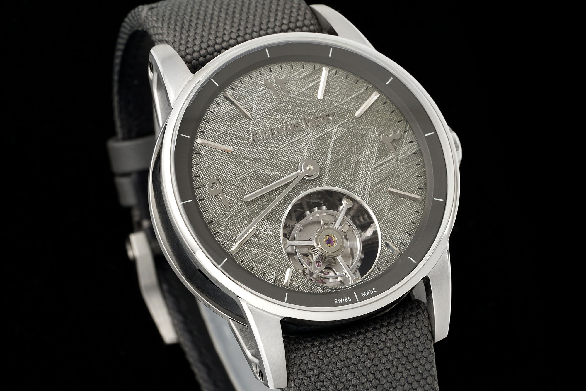 Audemars Piguet-Code11.59 41mm Stainless Steel/Nylon Meteorite Dial APPF Toubillon Maual - Image 2
