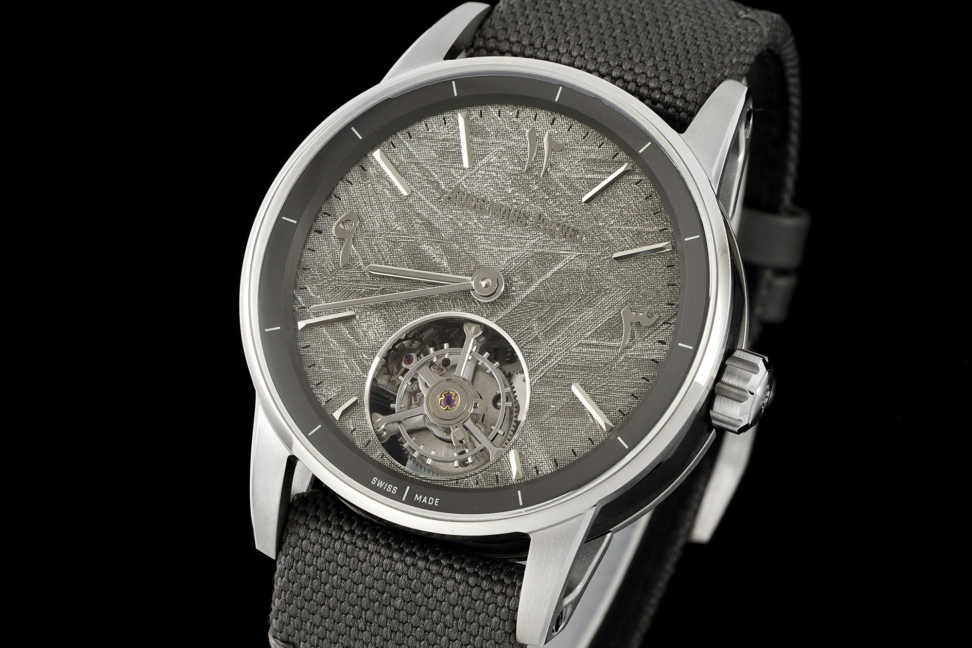 Audemars Piguet-Code11.59 41mm Stainless Steel/Nylon Meteorite Dial APPF Toubillon Maual - Image 3