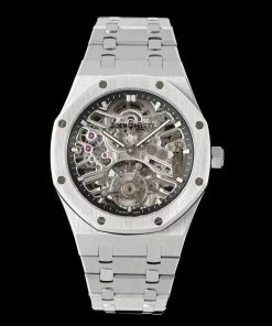Audemars Piguet-Royal Oak 26735SG 41mm Stainless Steel/Steel Skeleton Dial APPF Tourbillon Automatic