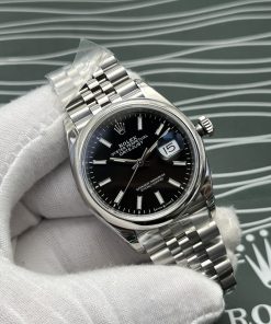 Alternative view of Rolex-Datejust 126200 36mm Jubilee stainless Steel/Steel Black Dial Stick Markers VSF DD3235 Automatic