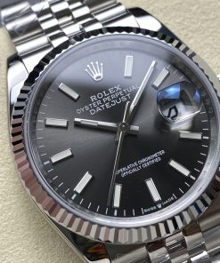 Alternative view of Rolex-Datejust 126234 36mm Jubilee Stainless Steel/Steel Grey Dial Stick Markers VSF DD3235 Automatic