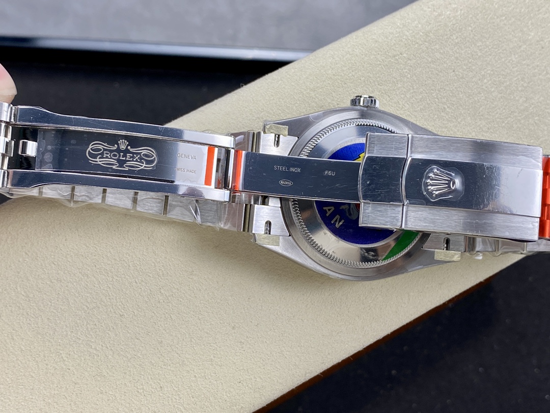Rolex-Datejust 126234 36mm Jubilee Stainless Steel/Steel Mother-Of-Pearl Dial Diamonds Markers Clean DD3235 Automatic - Image 9