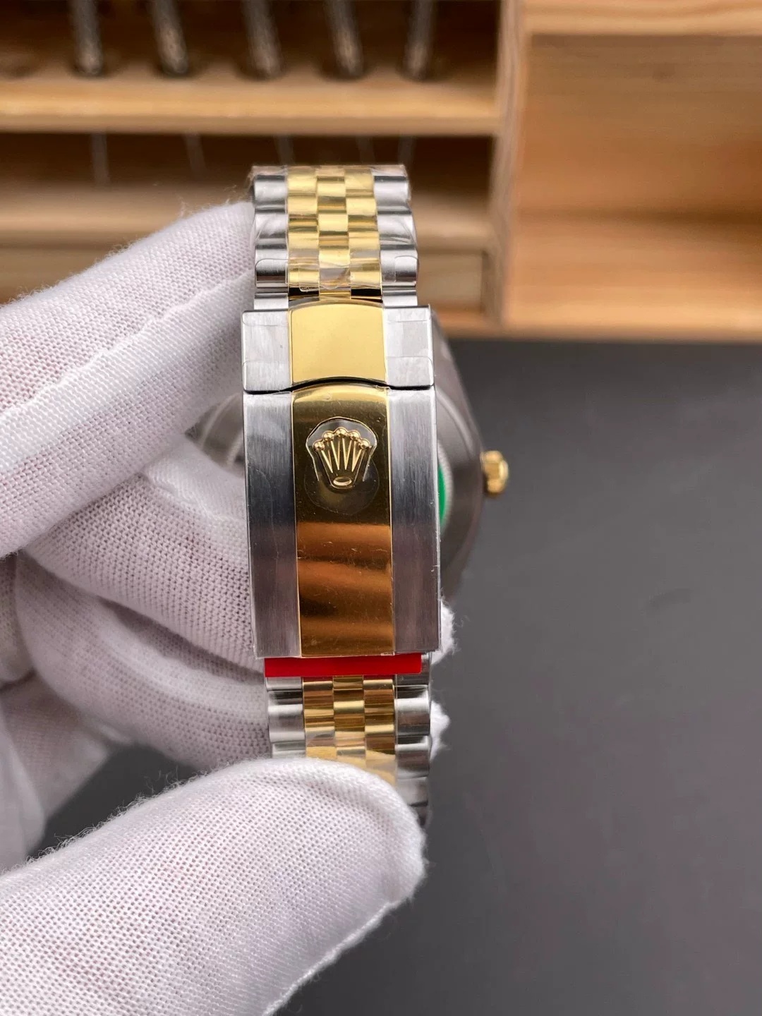 Rolex-Datejust 126333 41mm Jubilee Yellow Gold/Steel Chamepagn Dial Diamond Markers ARF DD3235 Automatic(Tungsten Heavy Version) - Image 8