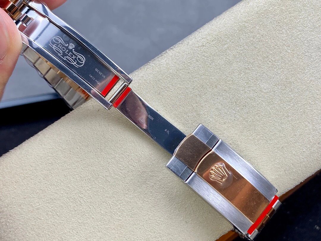 Rolex-Datejust 126331 41mm Jubilee Rose Gold/Steel Sundust Dial Diamonds Markers Clean DD3235 Automatic - Image 9