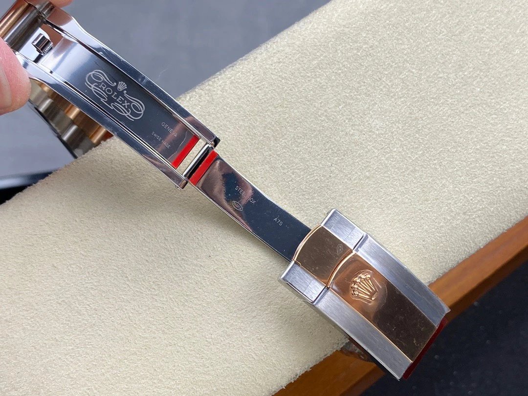 Rolex-Datejust 126331 41mm Oyster Rose Gold/Steel Sundust(Pink) Dial Stick Markers Clean DD3235 Automatic - Image 8